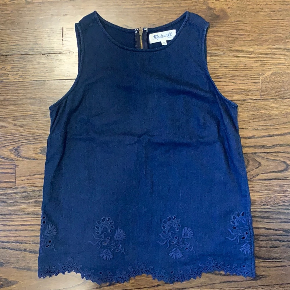Denim tank top